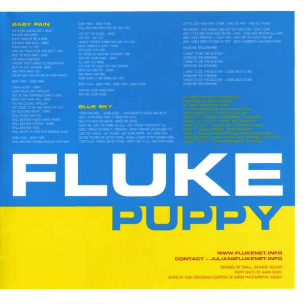 Booklet cover of Puppy by Fluke