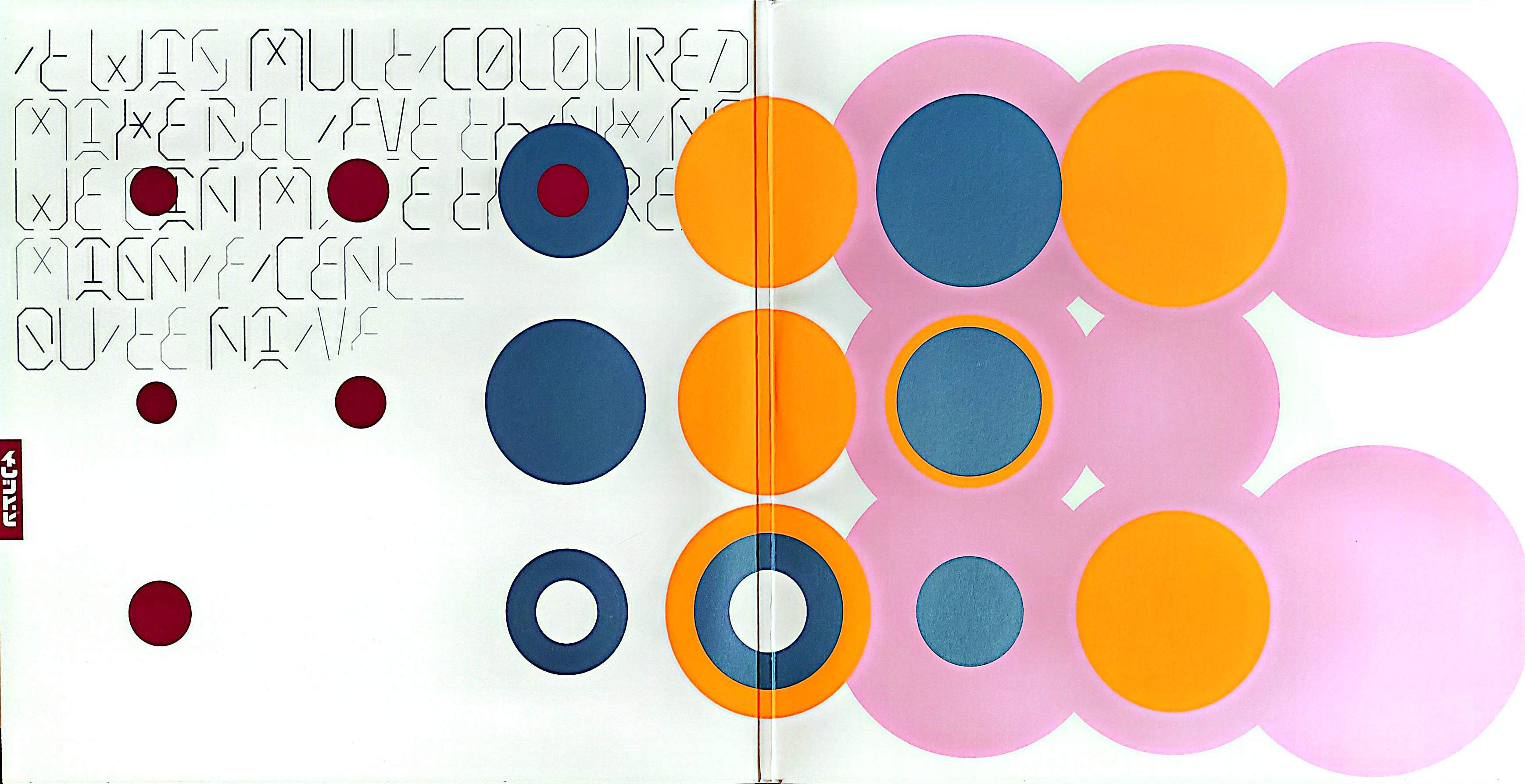 Inlay of the vinyl of The Second Bite