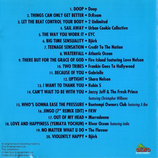 Back, Booklet