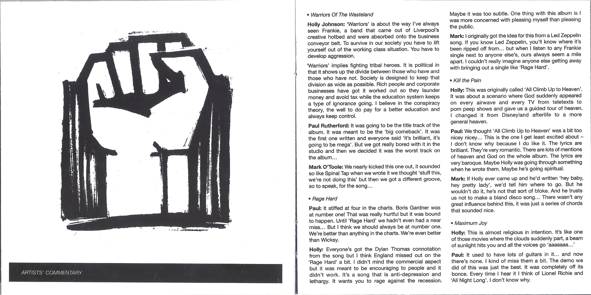 Booklet