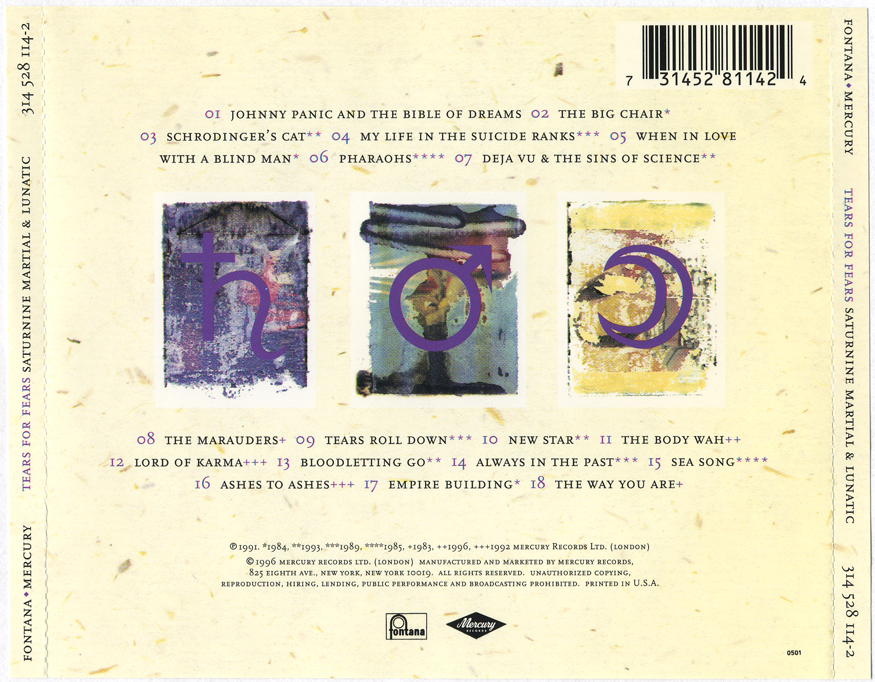 Back, Spine