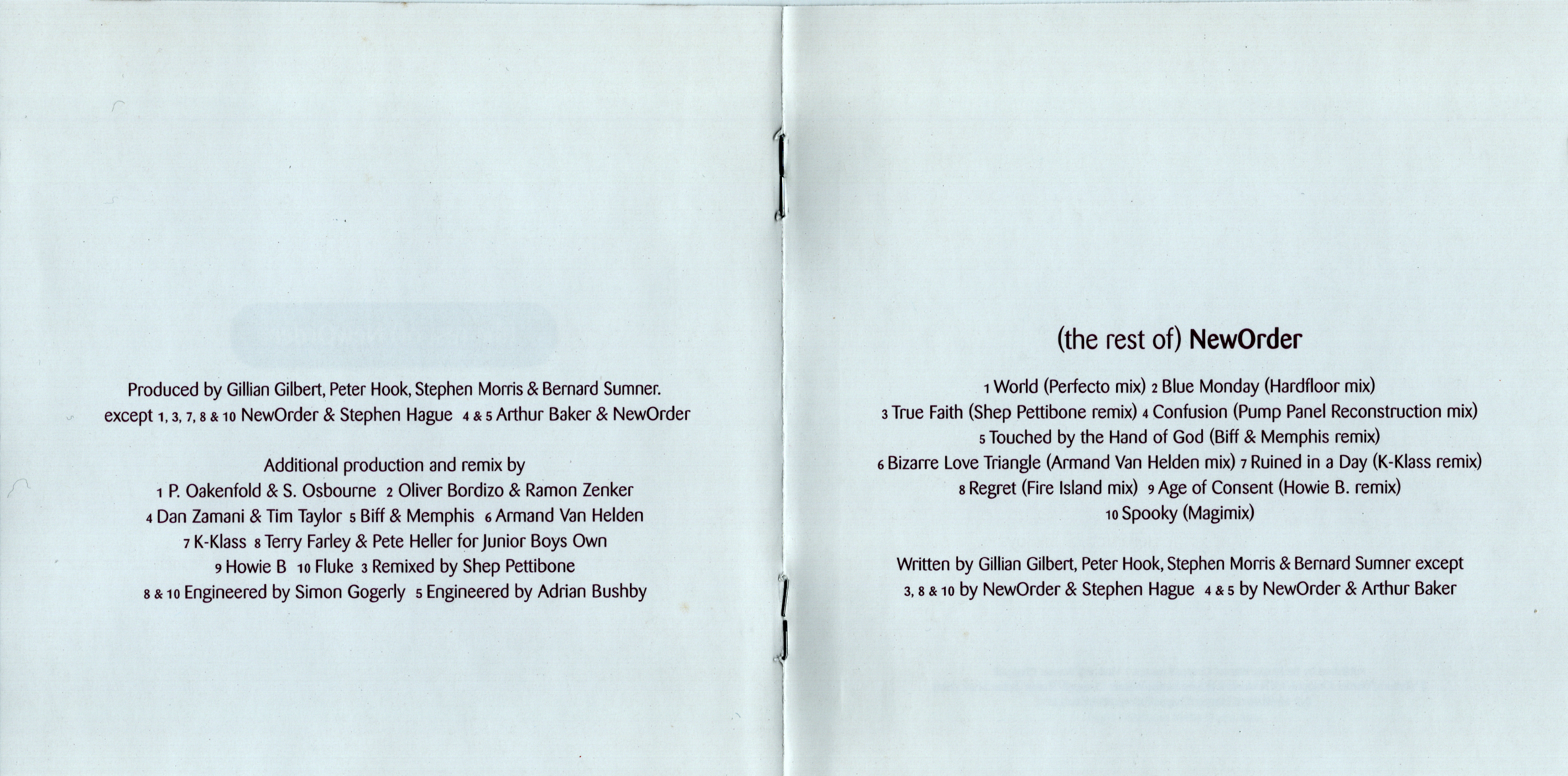 Booklet