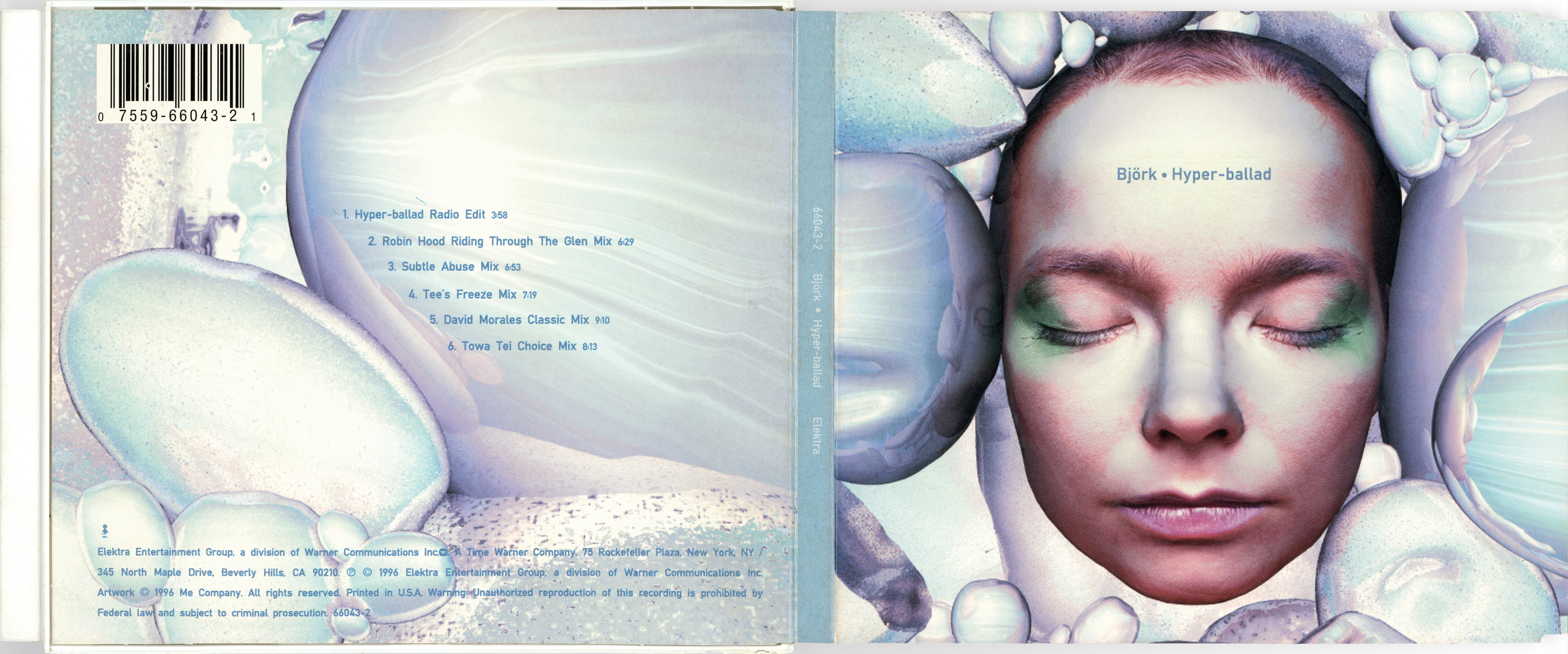 Front, Back, Spine