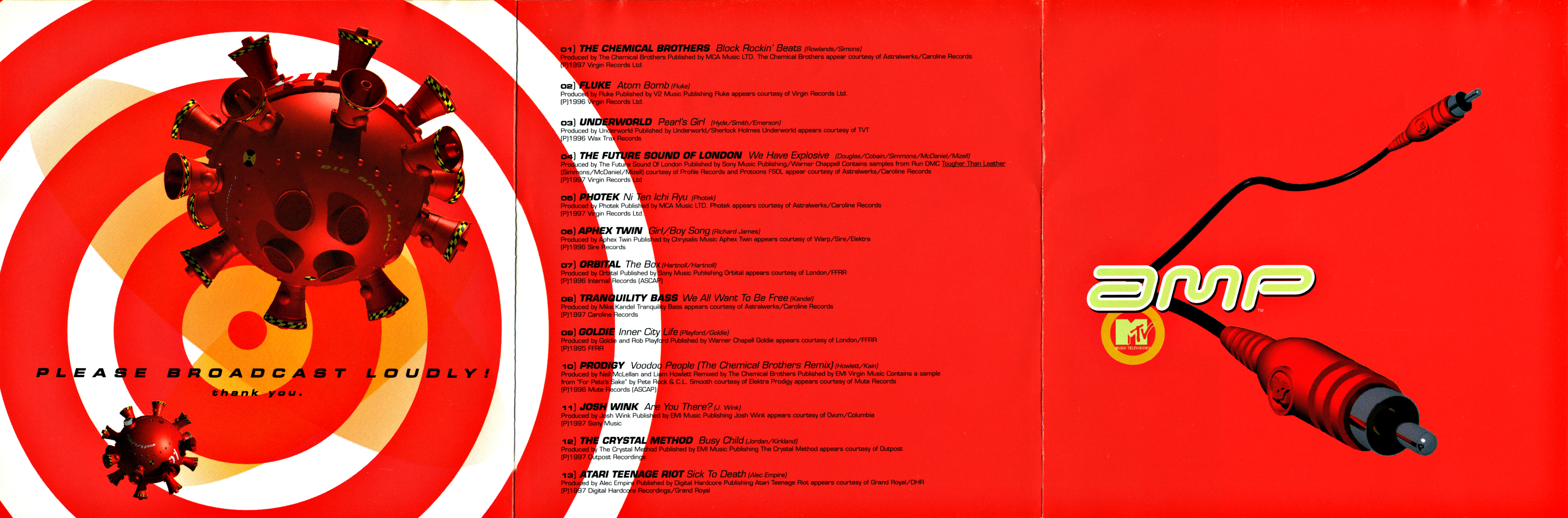 Front, Booklet