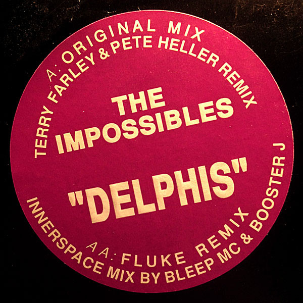 Vinyl centre for The Impossibles - Delphis