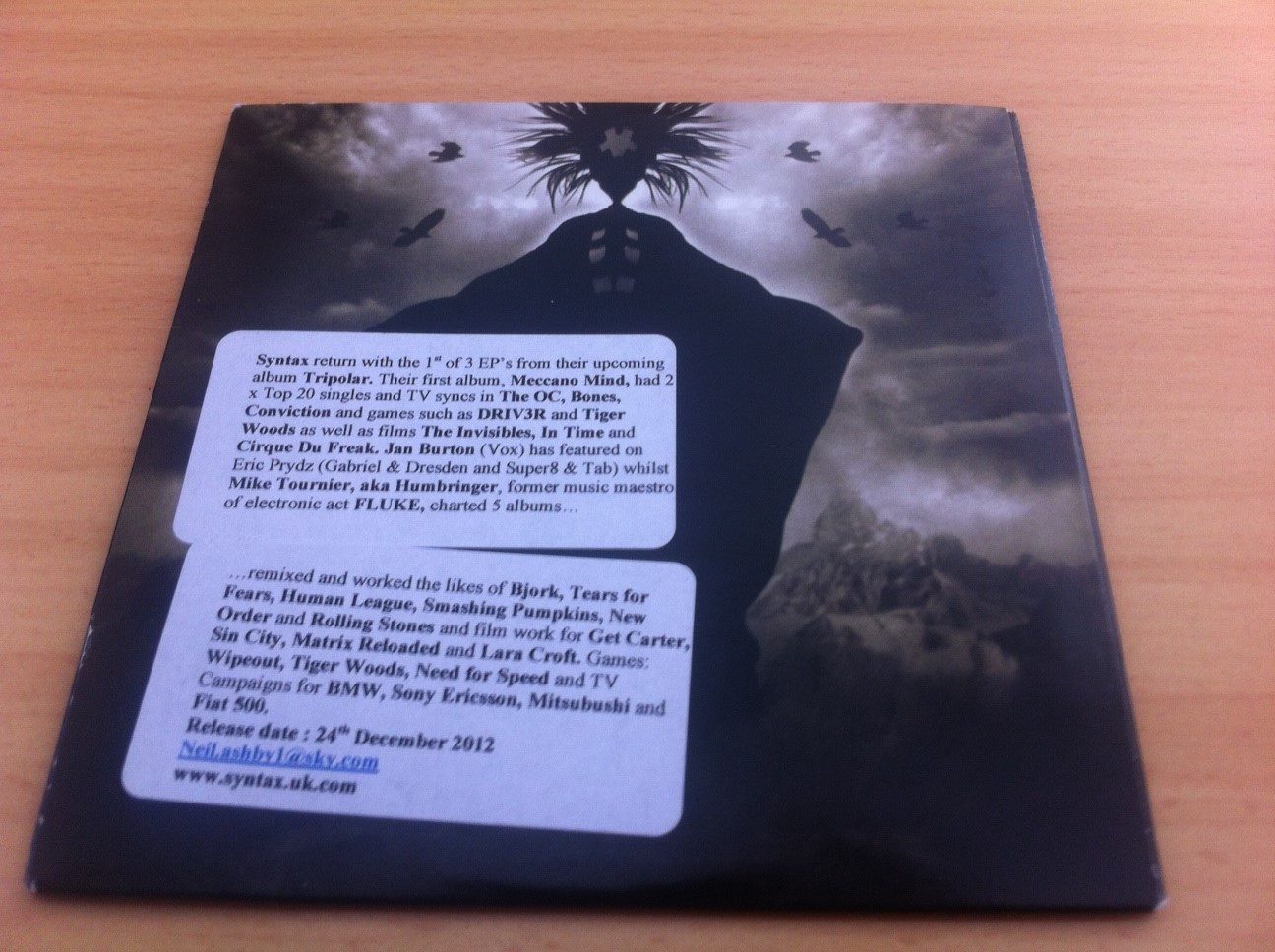 Front cover of Syntax's Tripolar