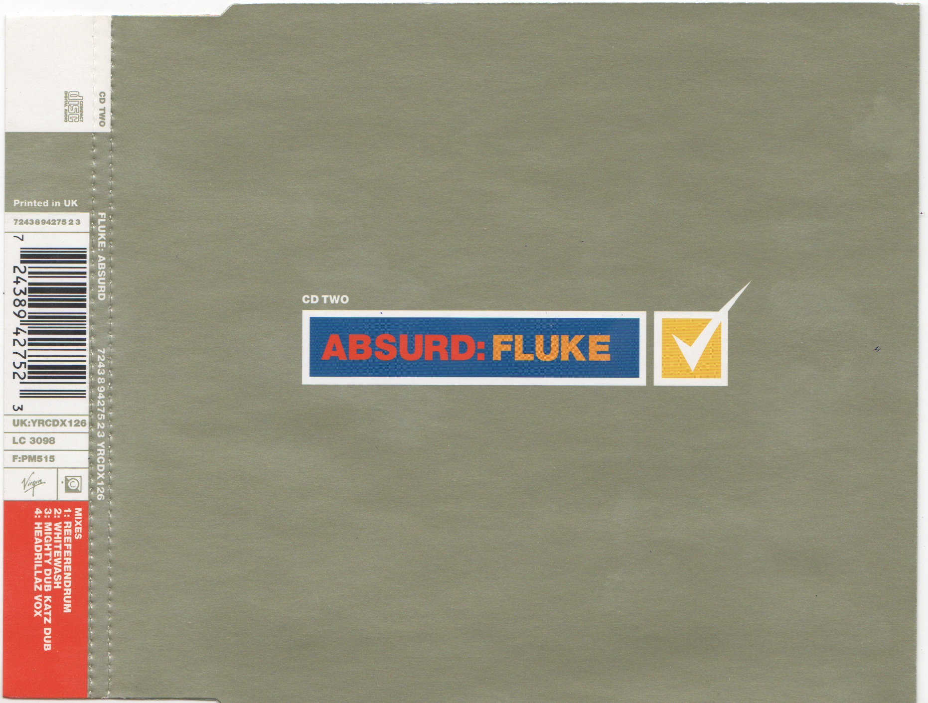 Front cover of Absurd by Fluke