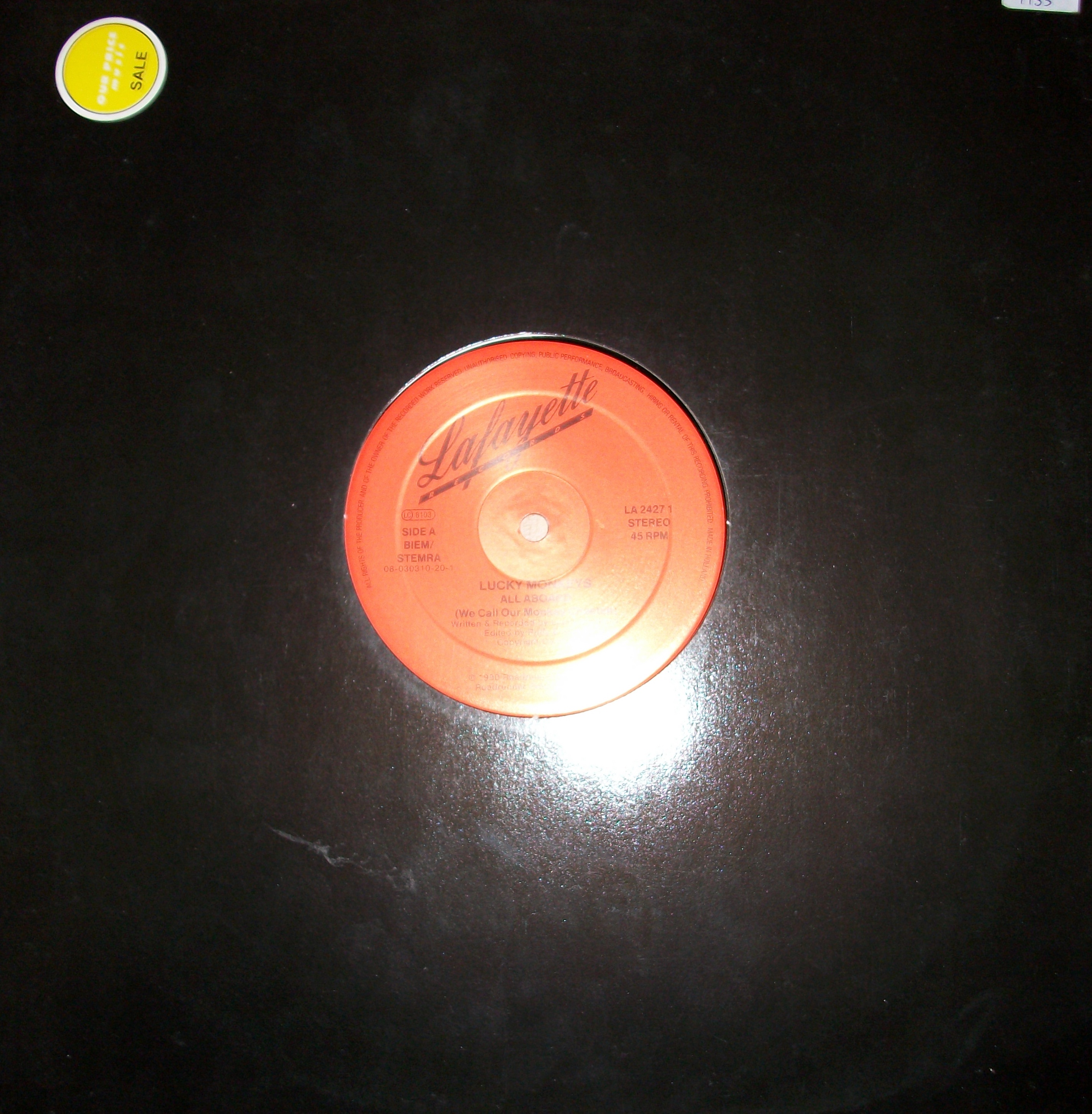 A Side cover of All Aboard by Lucky Monkeys