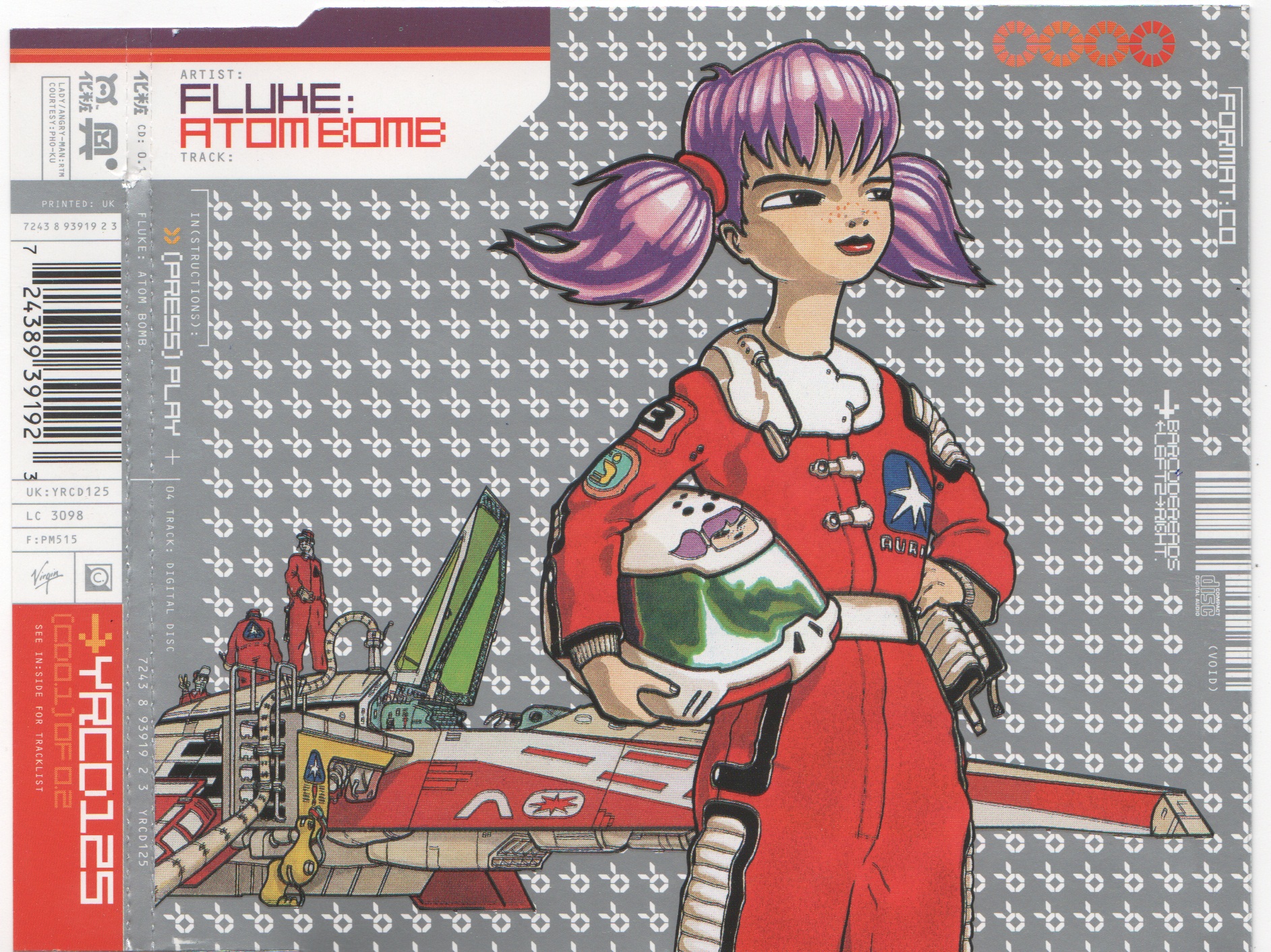 Front cover of Atom Bomb by Fluke