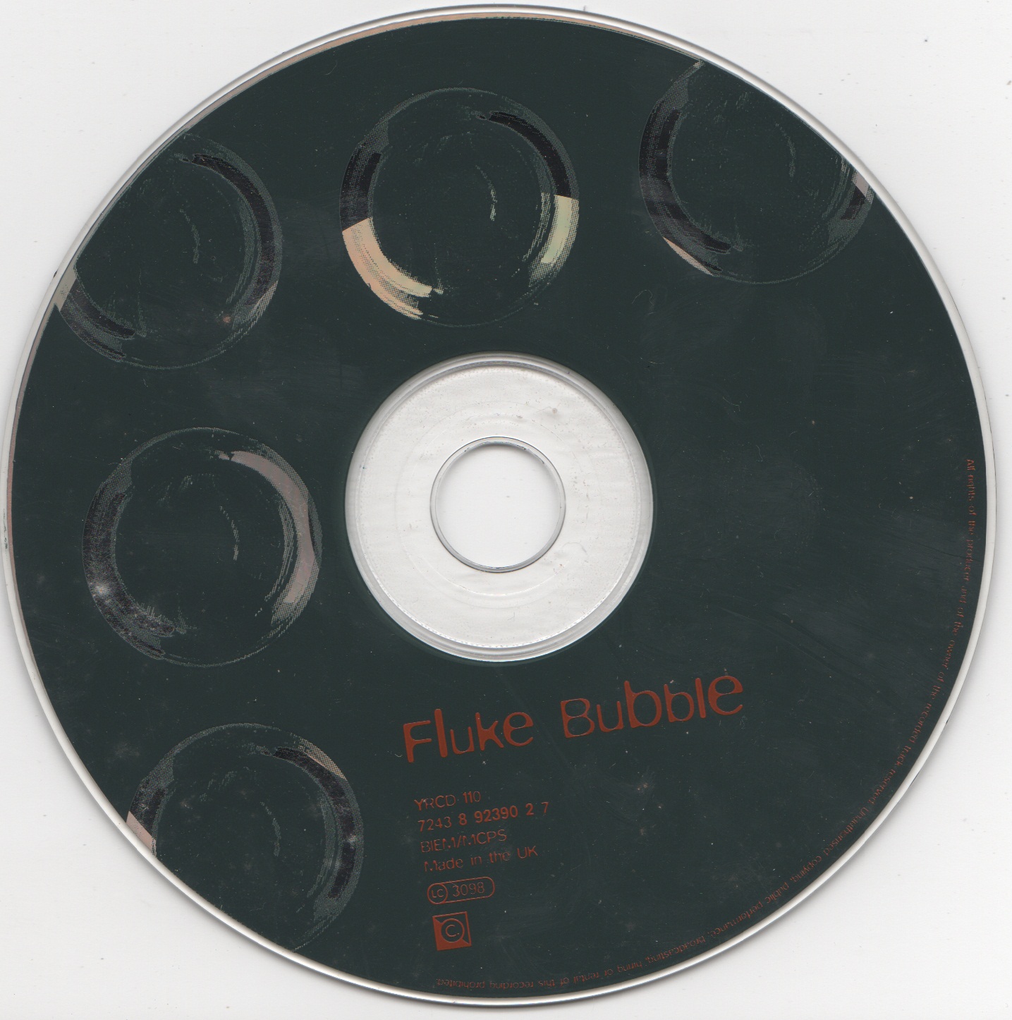 CD cover of Bubble by Fluke