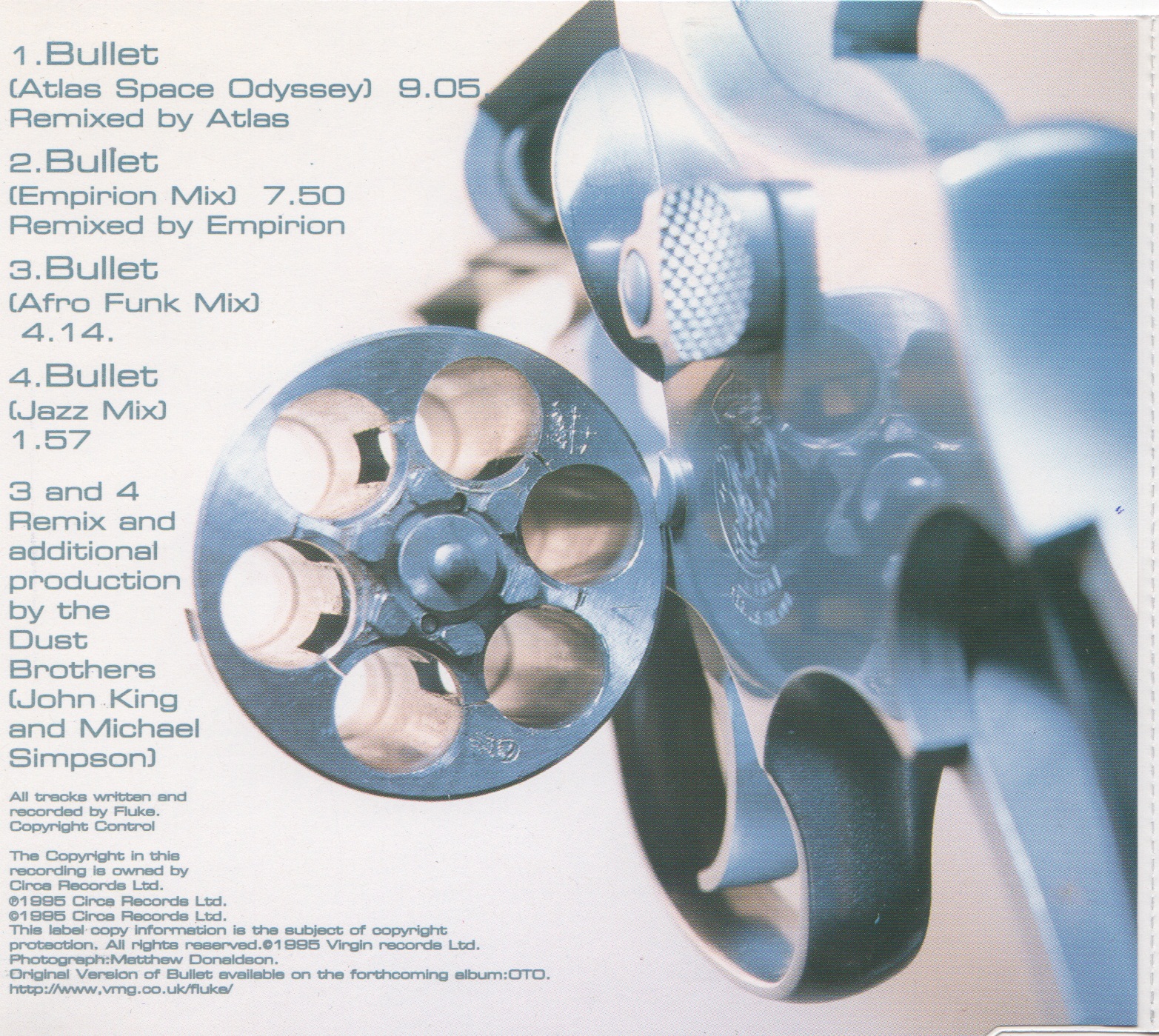 Inlay cover of Bullet by Fluke