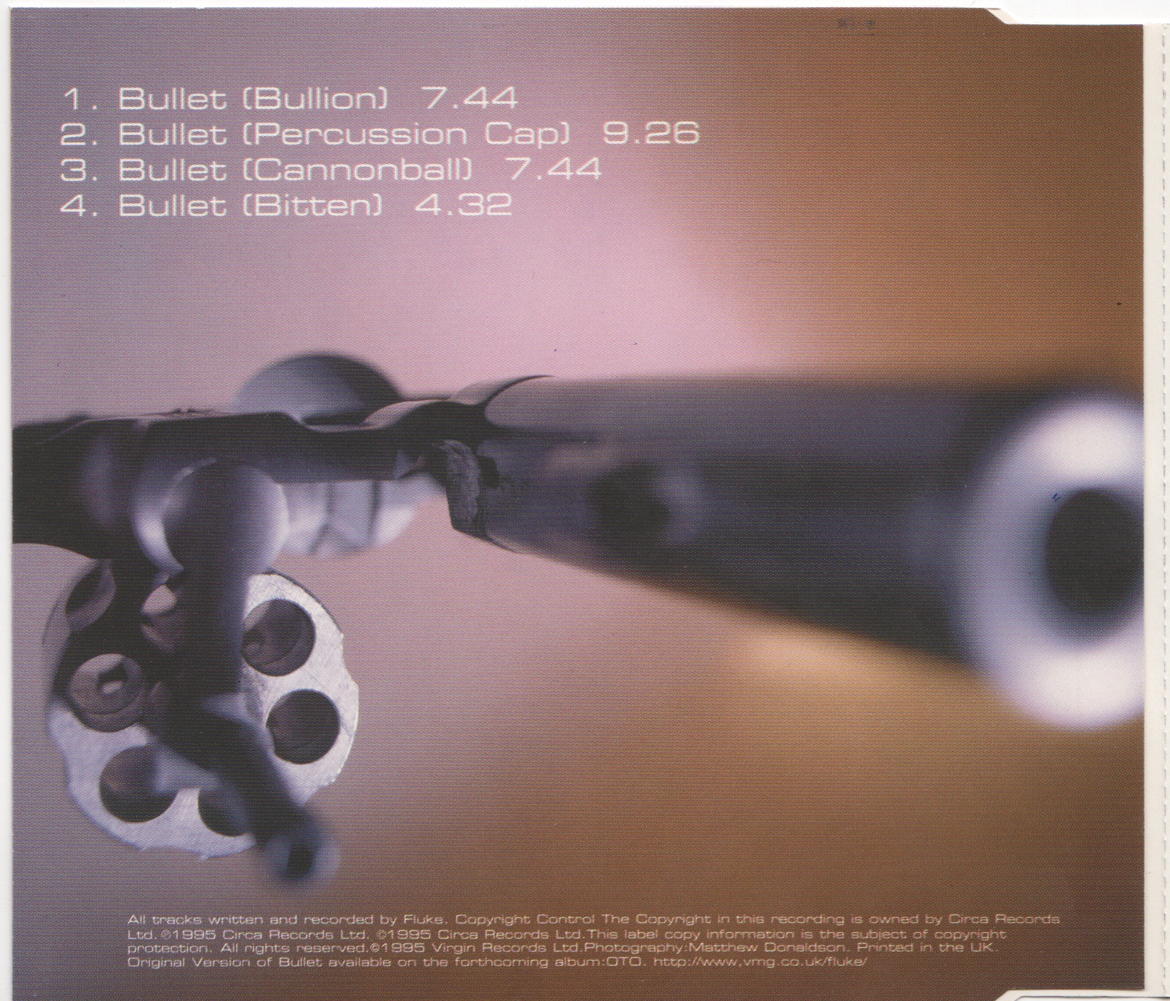 Inlay cover of Bullet by Fluke