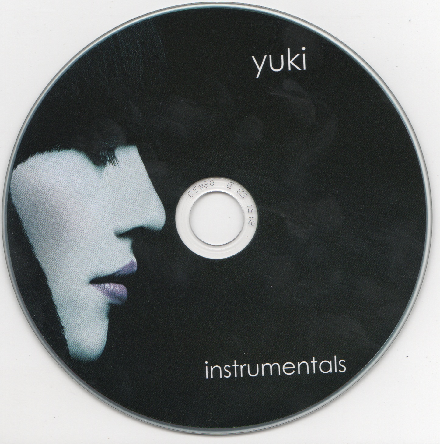 CD cover of Dark Like Snow by Yuki