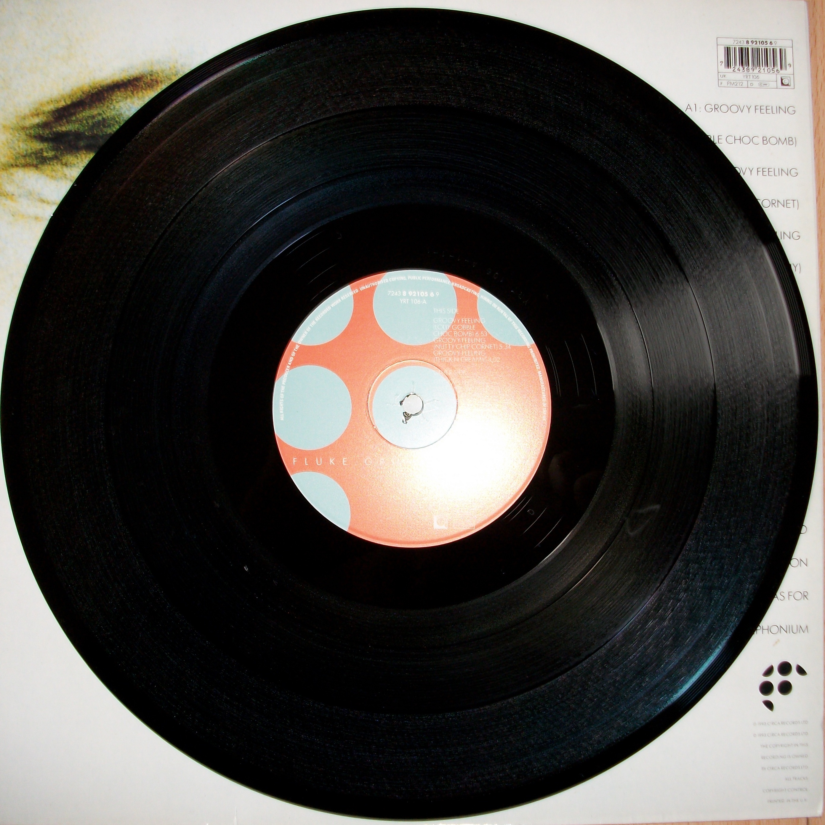 A Side cover of Groovy Feeling by Fluke