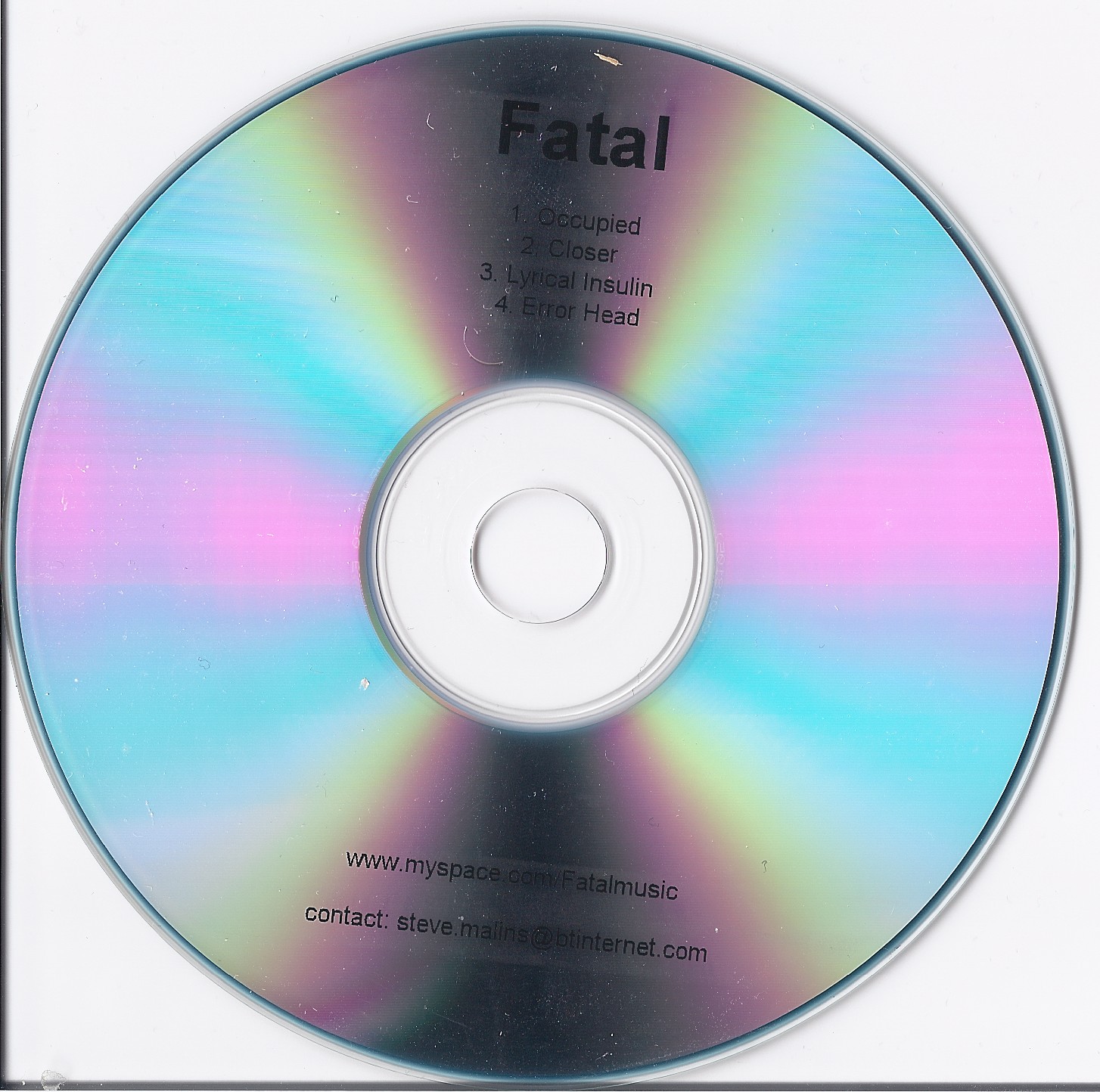 CD cover of Occupied by Fatal