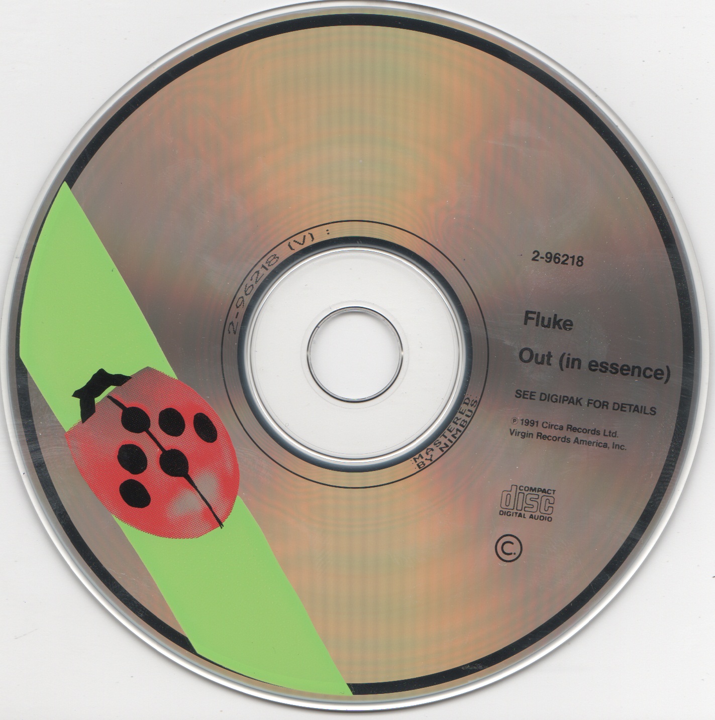 CD cover of Out (in essence) by Fluke