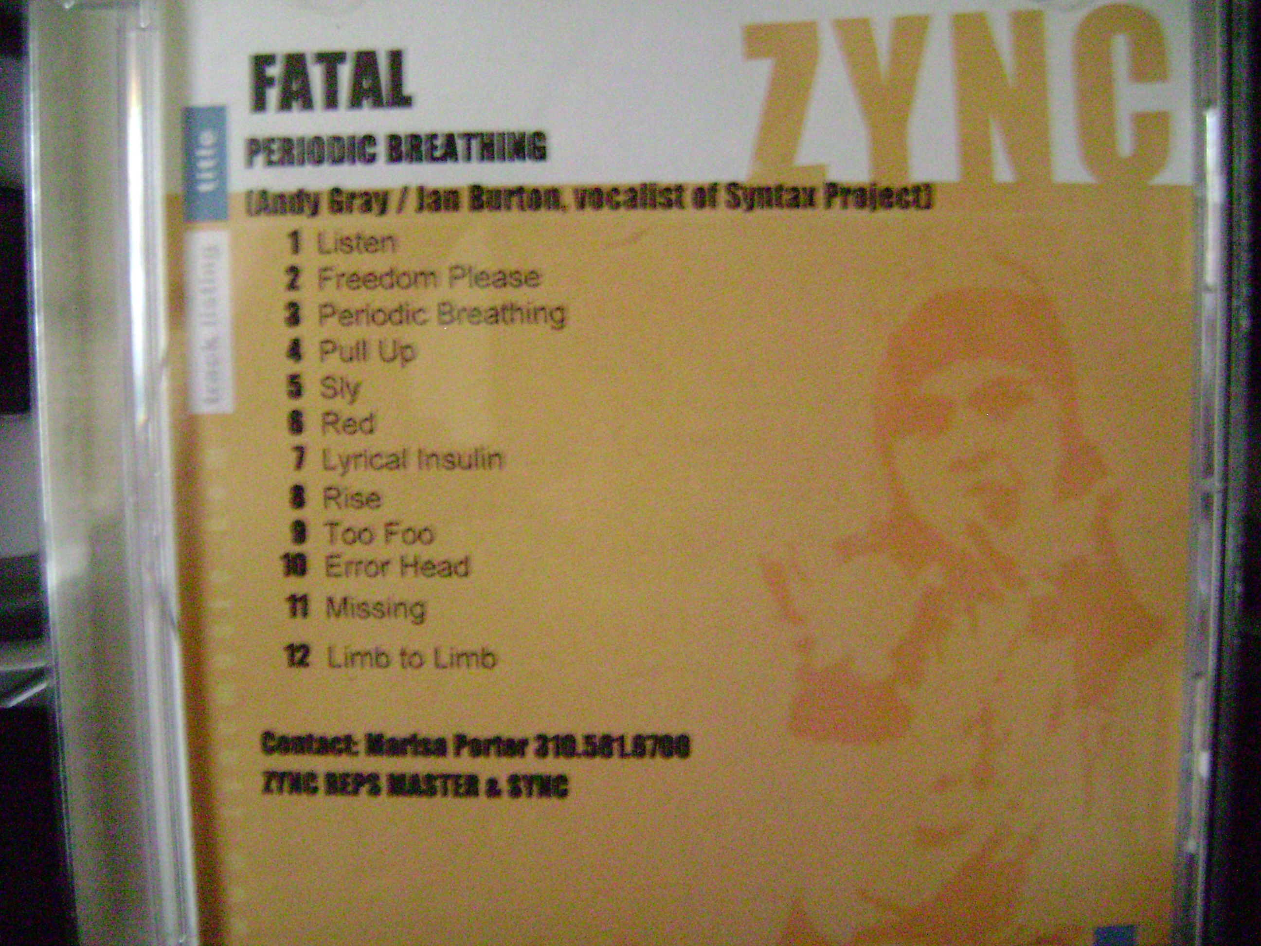 Front cover of Periodic Breathing by Fatal