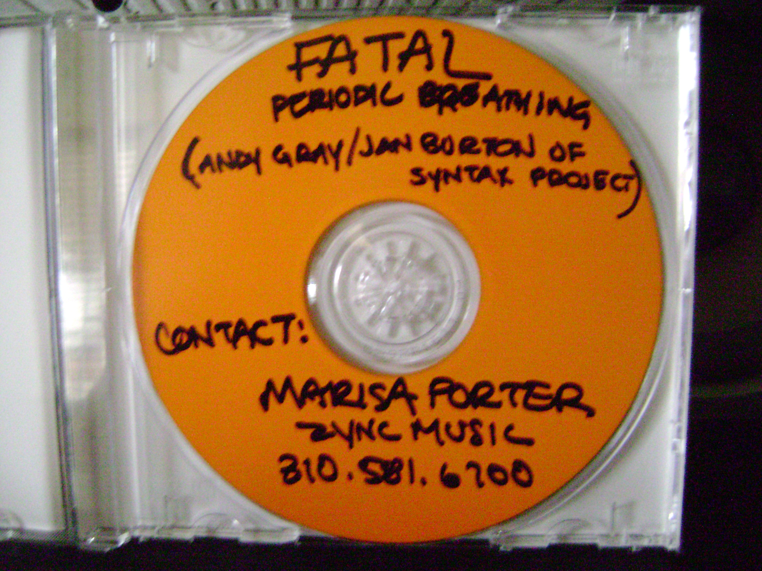 CD cover of Periodic Breathing by Fatal