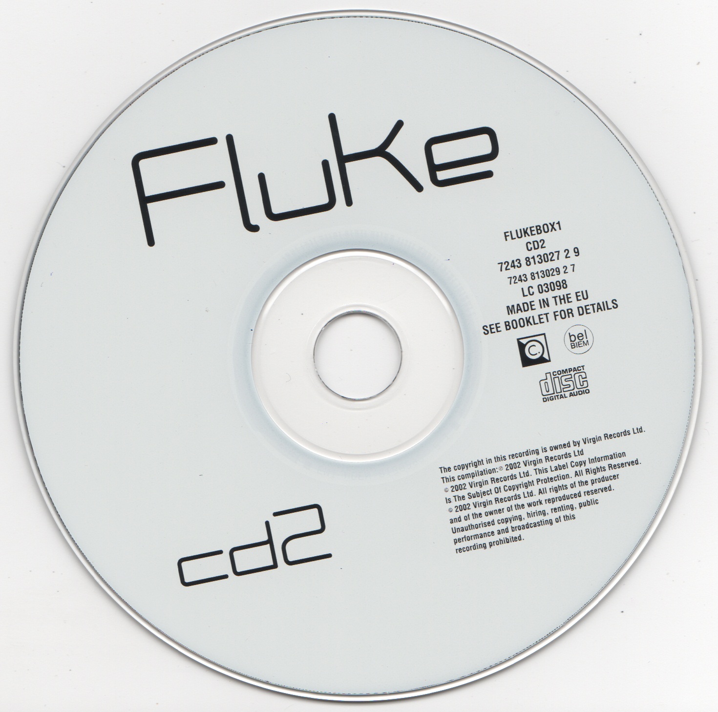 CD2 cover of Progressive History XXX by Fluke