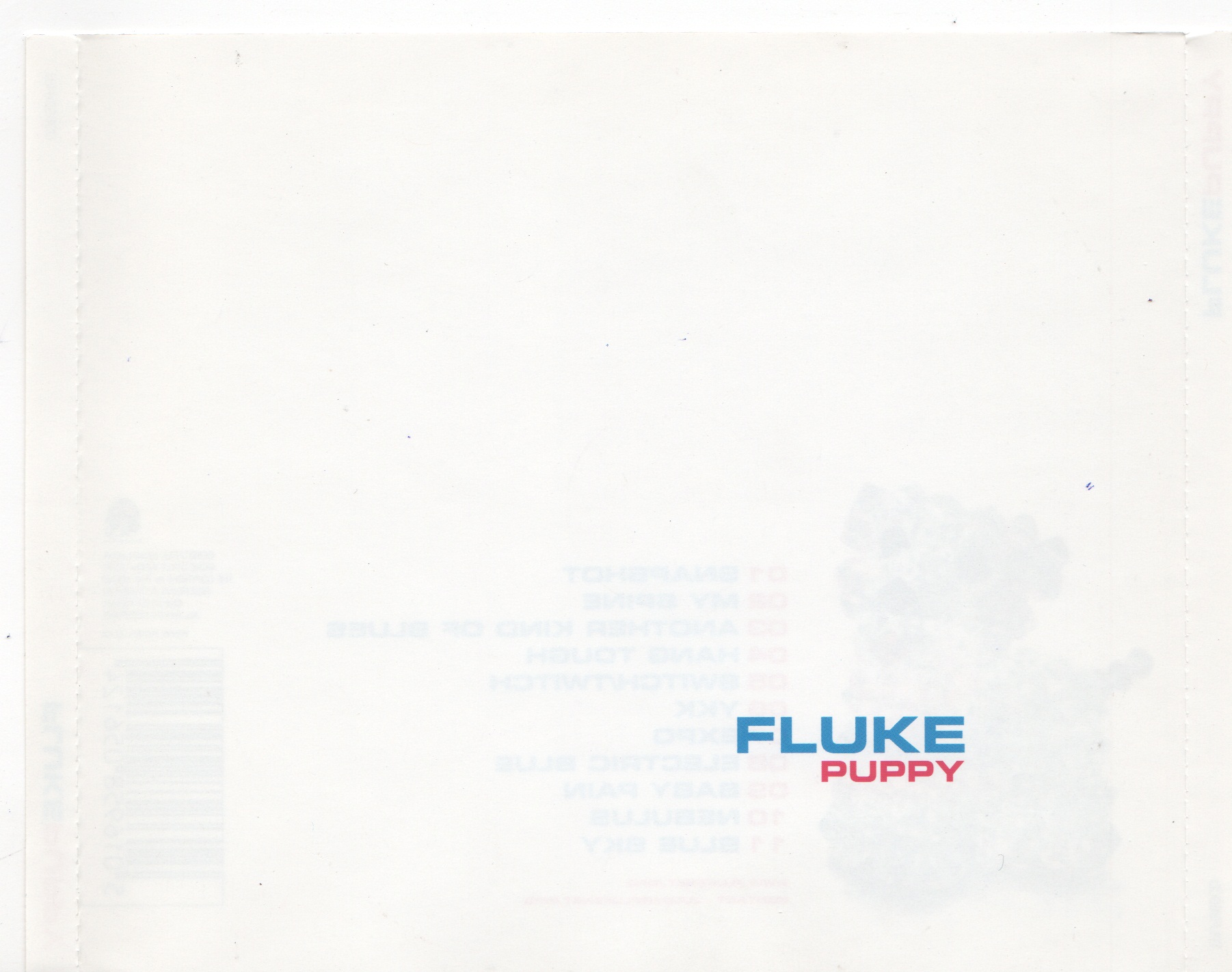 Inlay cover of Puppy by Fluke