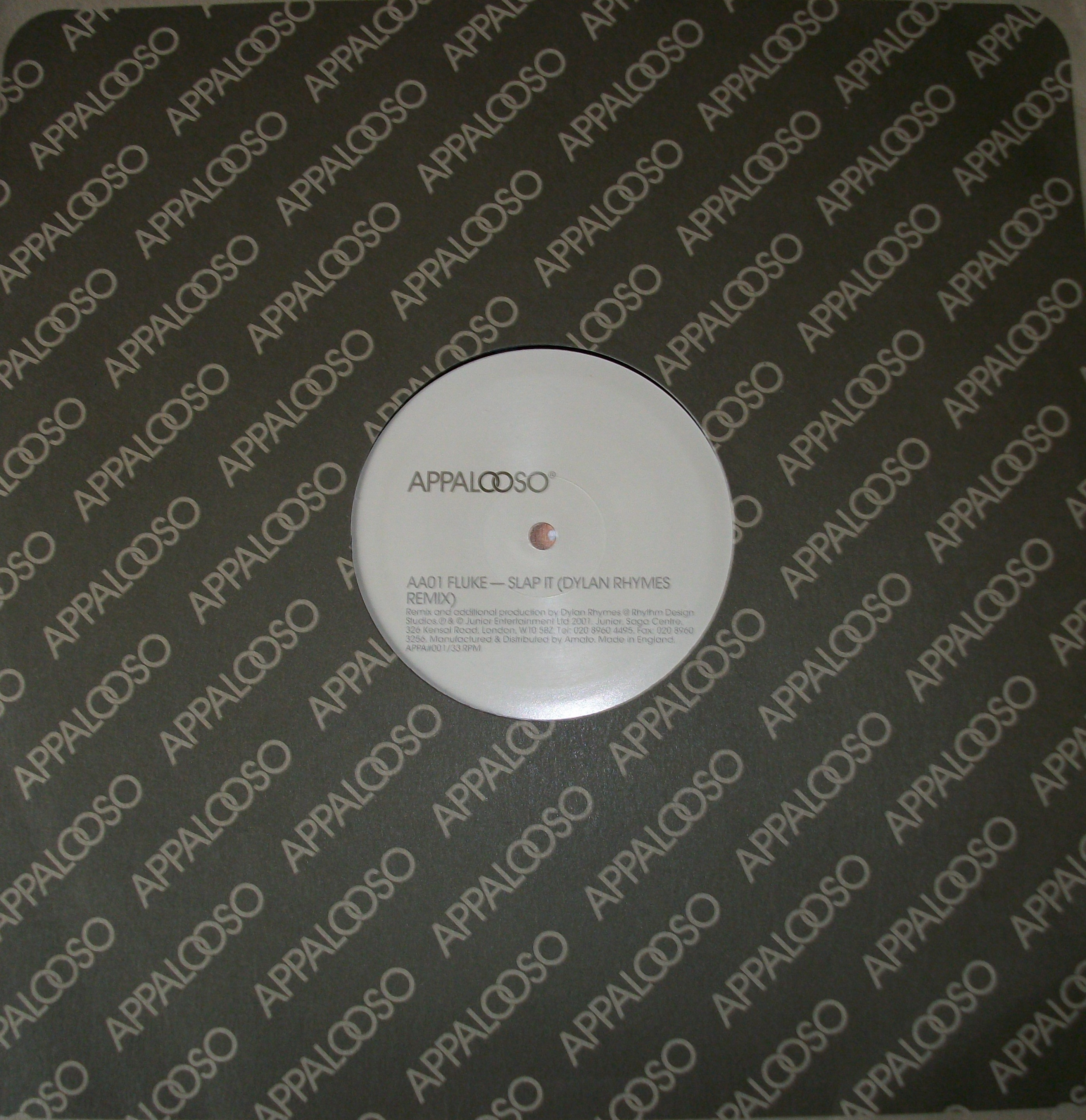 B Side cover of Slap It: The Return by Fluke