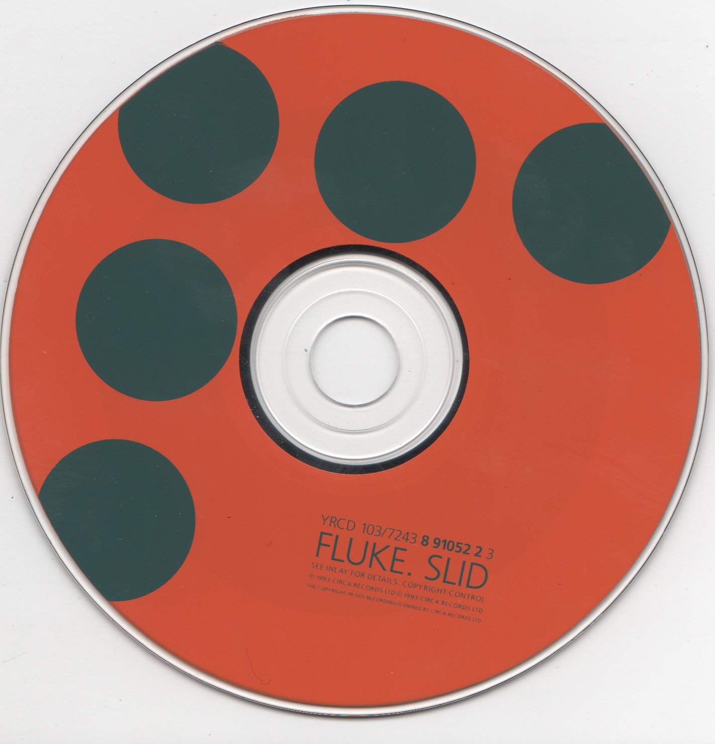 CD cover of Slid by Fluke