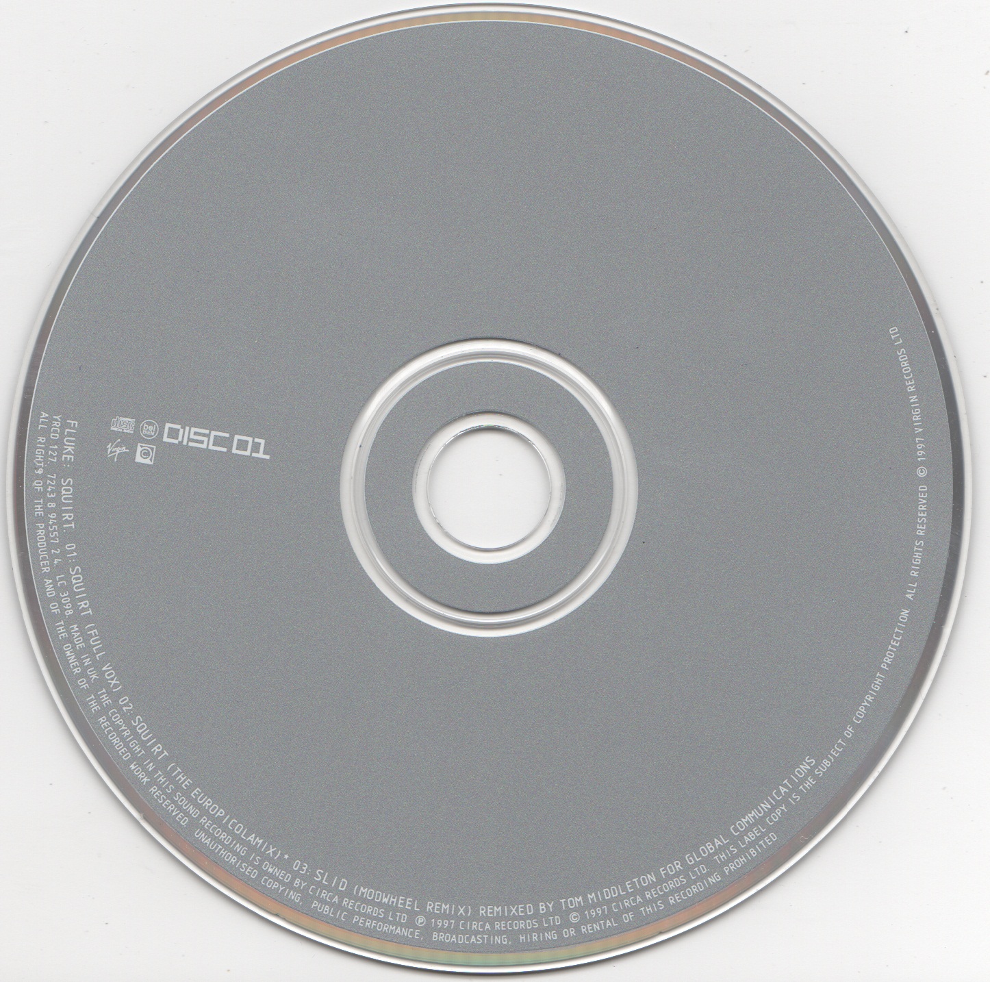 CD cover of Squirt by Fluke