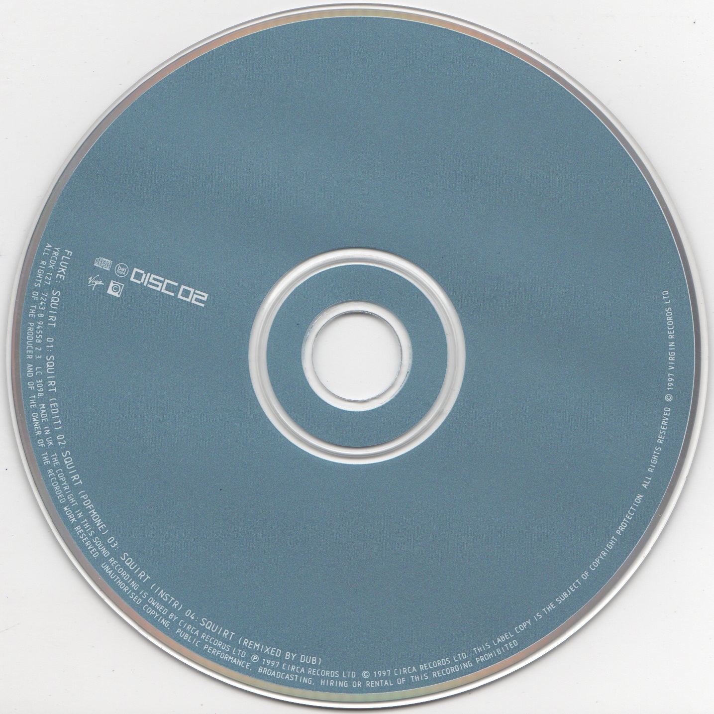 CD cover of Squirt by Fluke