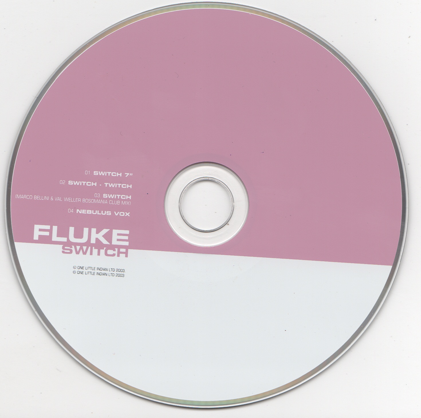 CD cover of Switch by Fluke