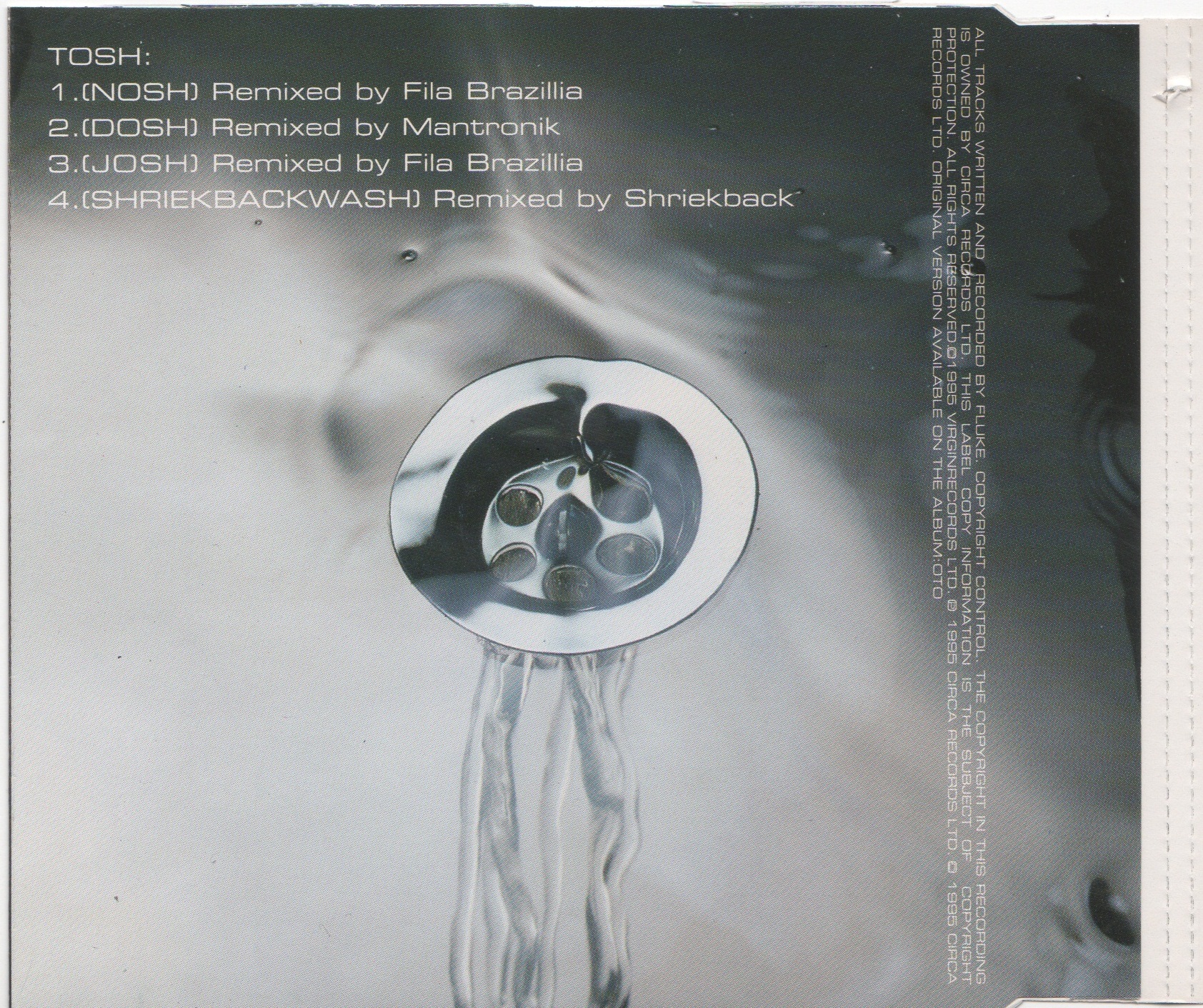 Inlay cover of Tosh by Fluke